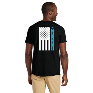 CLUB4 Flag Tee - Black