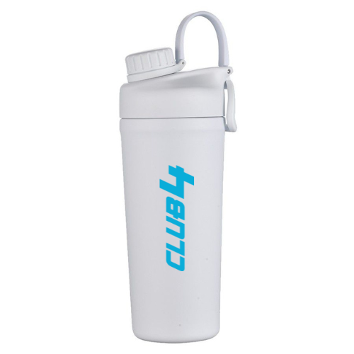 CLUB4 Metal Shaker - White