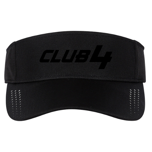 CLUB4 Visor - Black Monochrome