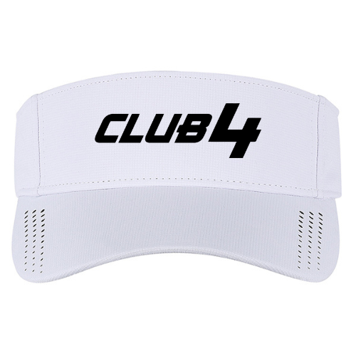 CLUB4 Visor - White