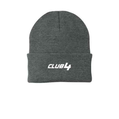 CLUB4 Beanie - Grey