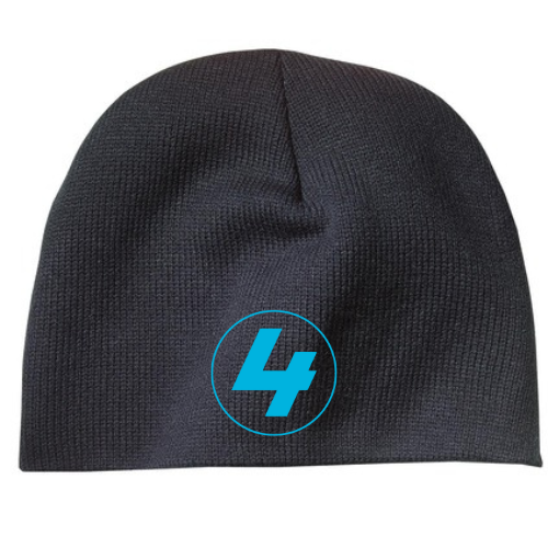 4 Beanie - Black