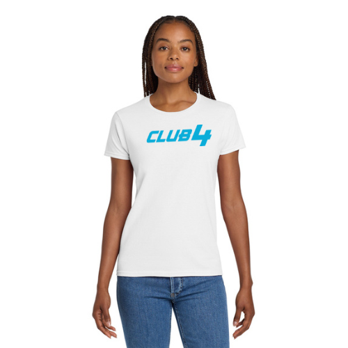 CLUB4 Unisex Tee - White